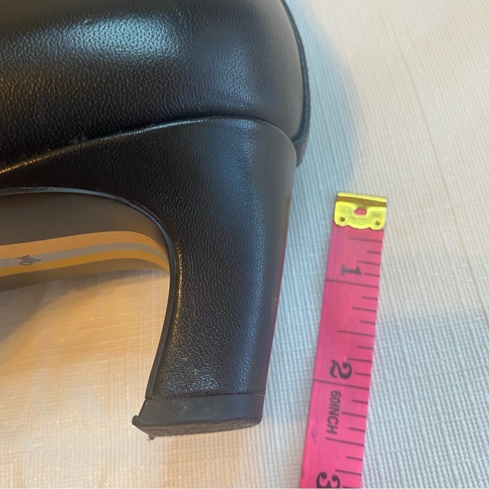 Sam Edelman Sleek Black Heeled Boots - Picture 7 of 7